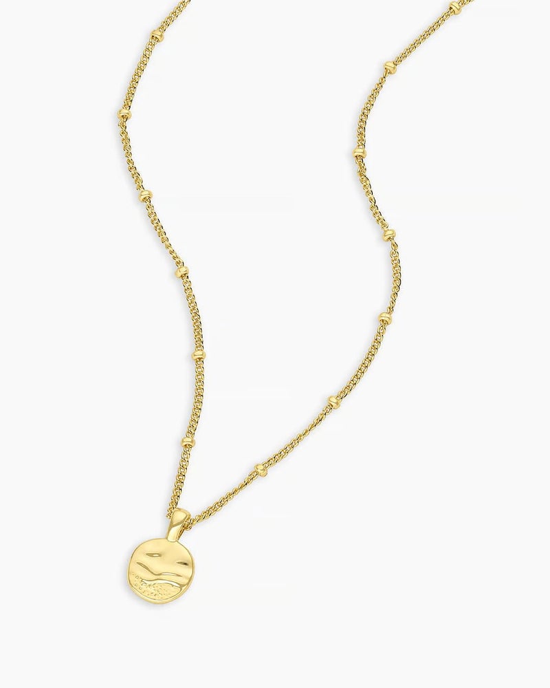 gorjana - Shorebreak Necklace 16 inch - 18k Gold Plated Brass - Ocean-Inspired Design- Versatile Layering Piece - Perfect for Daily style - Image 2